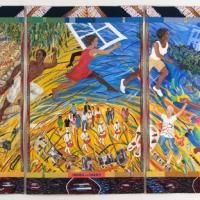 Emma Amos Opens at Flomenhaft Gallery 1/14-2/27